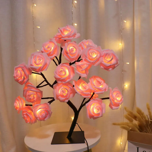 24 LED Rose Tree Lights