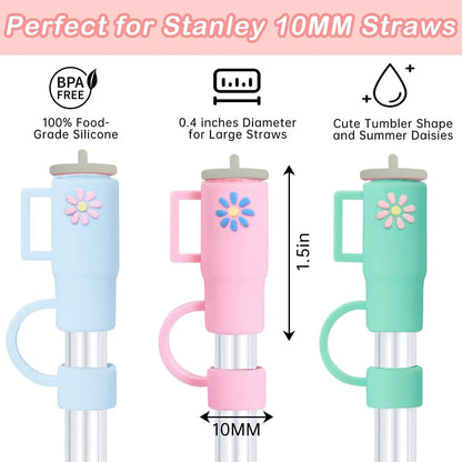 10mm Straw Covers Cap Stanley