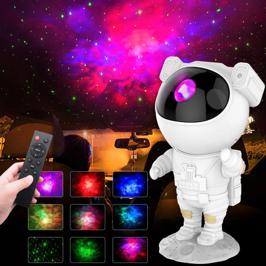 Astronaut Star Projector Lamp - TrendCraze