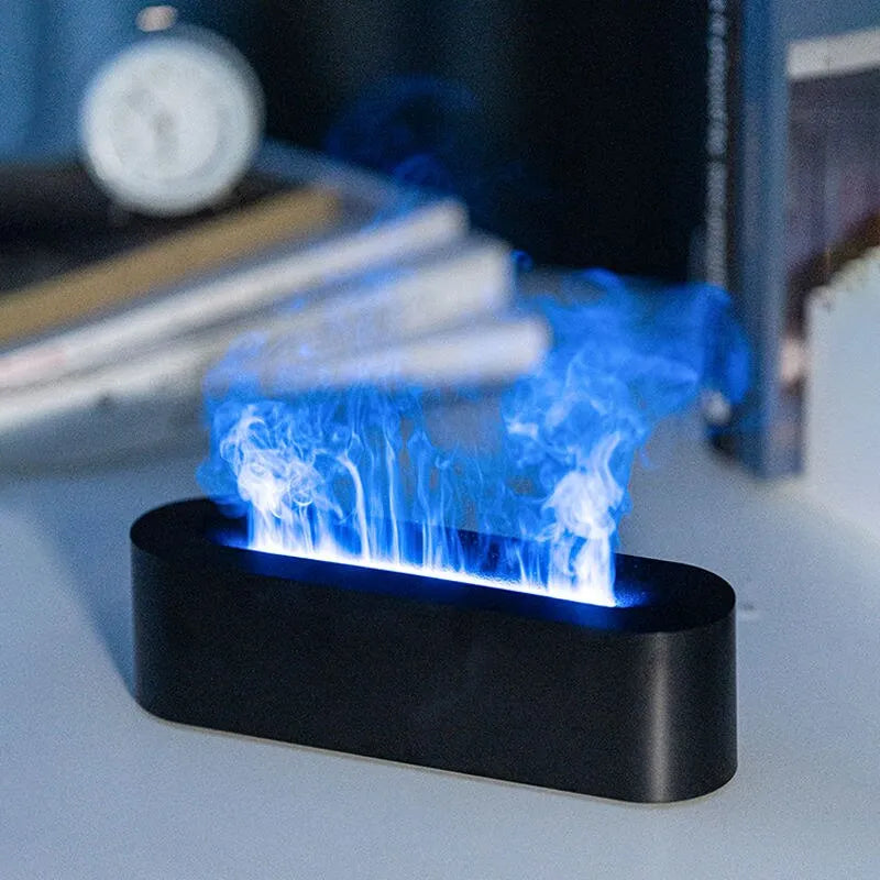 RGB Flame Aroma Diffuser Humidifier - TrendCraze