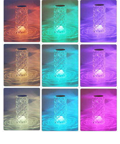 Lampe tactile LED diamant