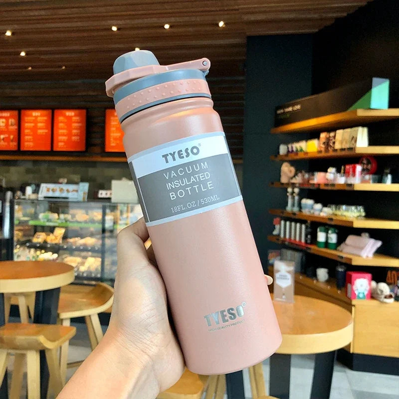 Tyeso Thermos Bottle 750ML - Stainless Steel Vacuum Flask Insulated Water Bottle Travel Cup - TrendCraze