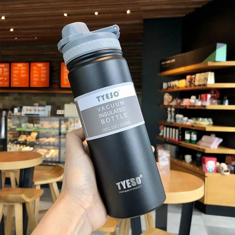 Tyeso Thermos Bottle 750ML - Stainless Steel Vacuum Flask Insulated Water Bottle Travel Cup - TrendCraze