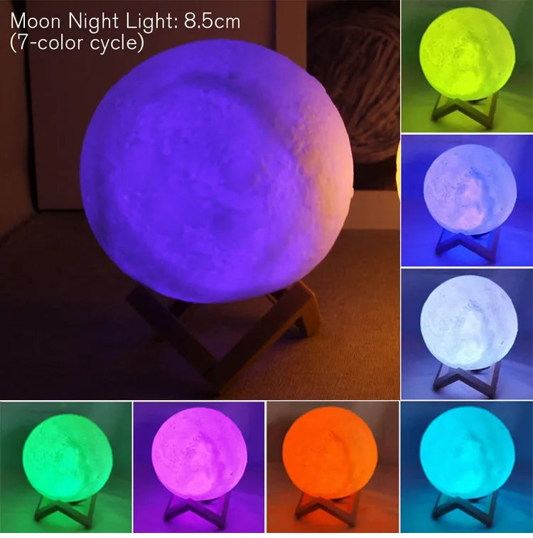 Moon Lamp LED Night Light - TrendCraze