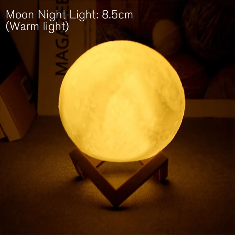 Moon Lamp LED Night Light - TrendCraze