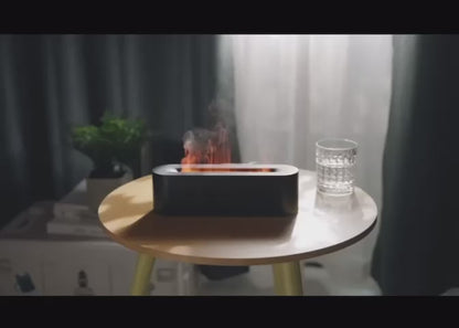 Humidificateur de diffuseur d'arôme de flamme RVB